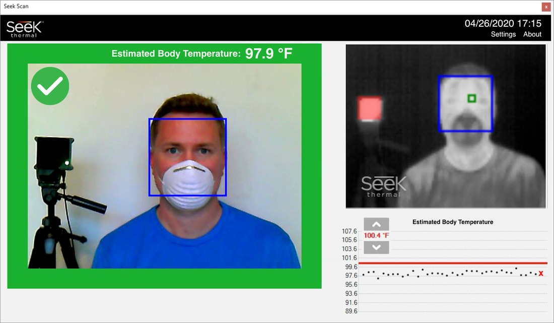 Seek Scan temperature monitoring BLM Techologies